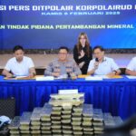 Polri Membongkar Kasus Pengolahan Timah Ilegal Berkekuatan Internasional di Bekasi 12