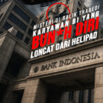KRONOLOGI PEGAWAI BI LOMPAT DARI HELIPAD