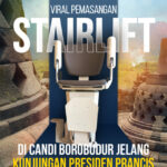Viral Pemasangan Stairlift di Candi Borobudur Untuk Presiden Macron 1