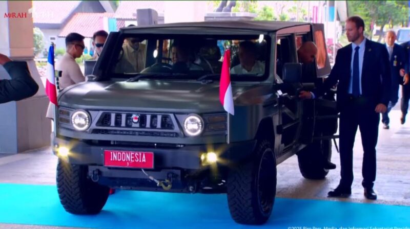 Presiden Prabowo Ajak Macron Jajal Maung Keliling Akademi Militer