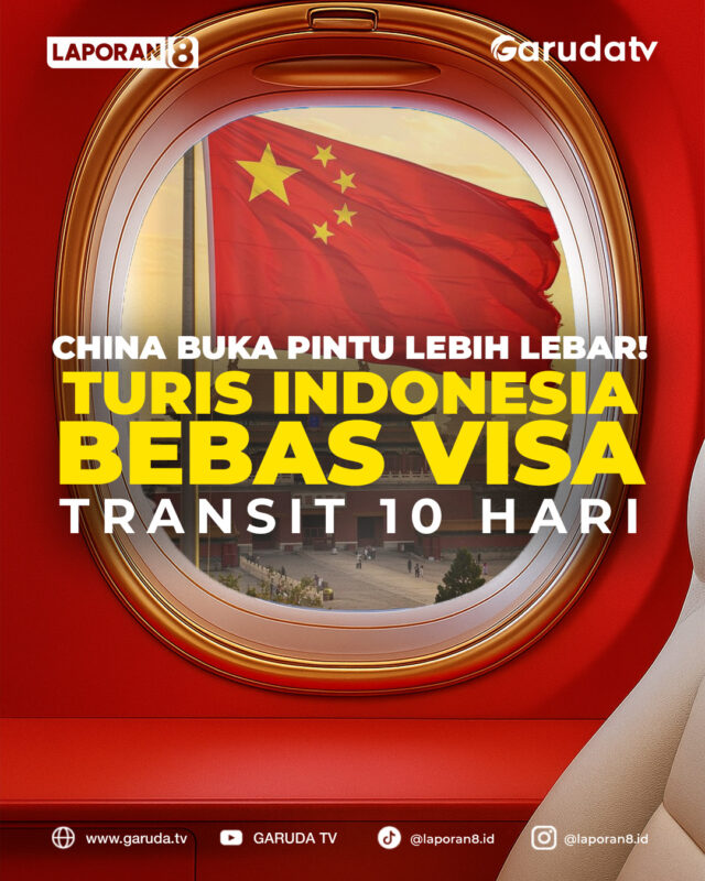 China Bebas Visa Transit 10 Hari Untuk Turis Indonesia