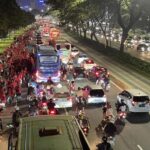 Kemacetan Mengular di Sekitar GBK Jelang Duel Sengit Timnas Indonesia vs China
