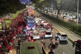 Kemacetan Mengular di Sekitar GBK Jelang Duel Sengit Timnas Indonesia vs China