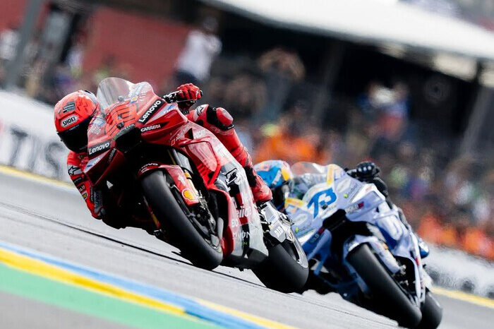 Marc Marquez kembali tampil dominan di Circuit de Aragon, sirkuit yang ia sebut paling cocok dengan gaya balapnya.