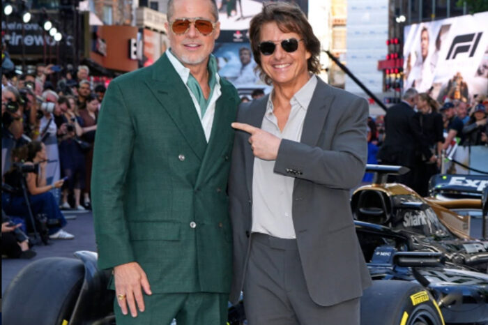 Tom Cruise dan Brad Pitt bersatu kembali di pemutaran perdana film 'F1' di London, 31 tahun setelah membintangi 'Interview With the Vampire'.