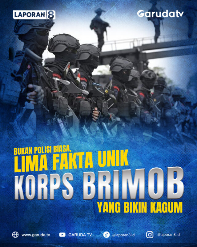 5 Fakta Unik Korps Brimob, Bukan Polisi Biasa