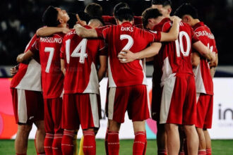 Timnas Indonesia berada di Grup B bersama dua raksasa Asia, Arab Saudi dan Irak, dalam putaran keempat kualifikasi Piala Dunia 2026.