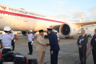 Presiden Prabowo tiba di Brasil (Dok. Tim Media Presiden Prabowo)