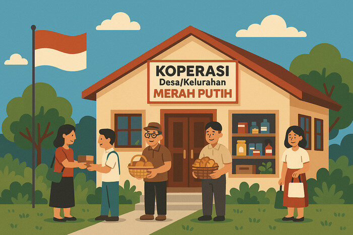 Pemerintah menargetkan Koperasi Desa Merah Putih sebagai model koperasi modern yang menyerap jutaan tenaga kerja.