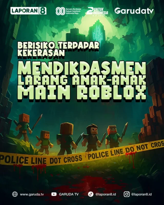 Beresiko Terpapar Kekerasan, Mendikdasmen Larang Anak-Anak Main Roblox