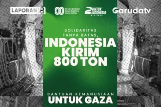 Solidaritas Tanpa Batas, Indonesia Kirim 800 Ton Bantuan Kemanusiaan untuk Gaza