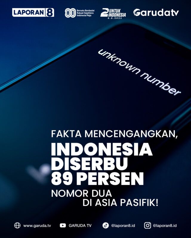 - [ ] Fakta Mencengangkan, Indonesia Diserbu 89 Persen Nomor Dua di Asia Pasifik!
