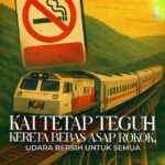 KAI Tetap Teguh Kereta Bebas Asap Rokok, Udara Bersih Untuk Semua
