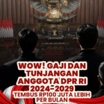 WOW! Gaji dan Tunjangan Anggota DPR RI 2024-2029 Tembus Rp100 Juta Lebih Per Bulan