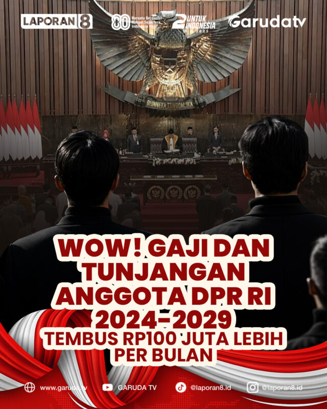 WOW! Gaji dan Tunjangan Anggota DPR RI 2024-2029 Tembus Rp100 Juta Lebih Per Bulan