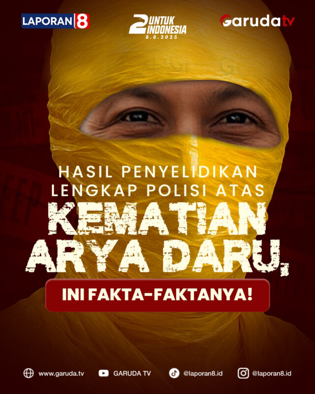 Hasil Penyelidikan Lengkap Polisi Atas Kematian Arya Daru, Ini Fakta-Faktanya!