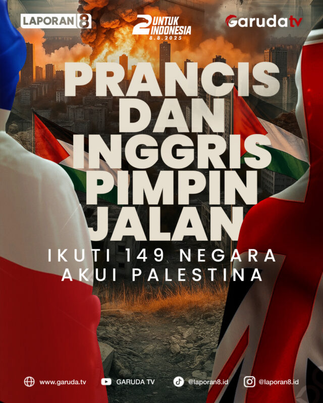 Prancis dan Inggris Pimping Jalan Ikuti 149 Negara Akui Palestina