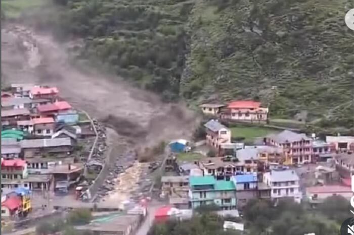Banjir bandang besar menerjang Dharali, Uttarakhand, India, akibat hujan ekstrem mendadak. Sedikitnya empat tewas dan 100 orang hilang, termasuk delapan tentara. Proses evakuasi terkendala kondisi cuaca dan kerusakan infrastruktur.