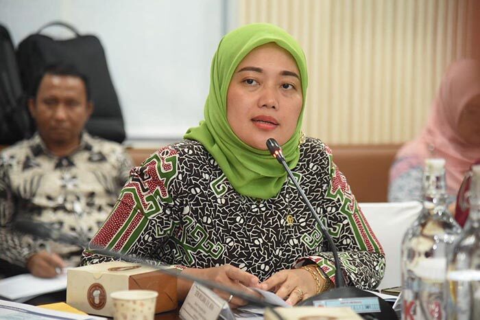 Wakil Ketua Komisi VII DPR RI Chusnunia menyampaikan pentingnya perluasan peran UMKM dalam program MBG untuk mendukung ekonomi kerakyatan.(Foto: Dok. DPR RI)