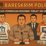 Bareskrim Polri bekukan 811 rekening terkait judi online senilai Rp154,3 miliar, hasil sinergi dengan PPATK.