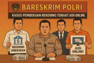Bareskrim Polri bekukan 811 rekening terkait judi online senilai Rp154,3 miliar, hasil sinergi dengan PPATK.
