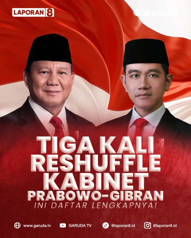 Reshuffle Kabinet, Presiden Prabowo, Prabowo-Gibran, Nasional