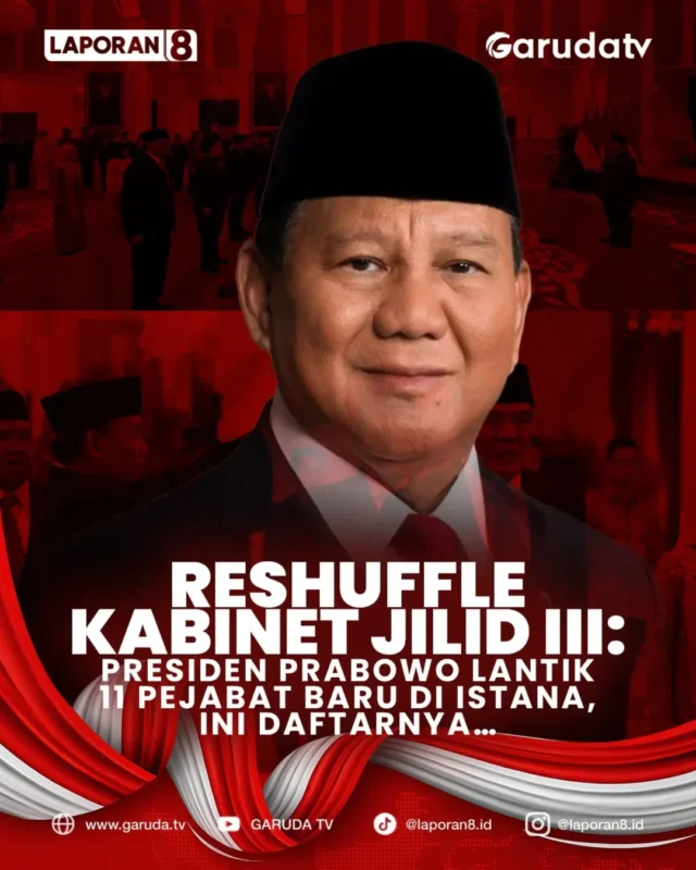 Reshuffle Kabinet, Pemerintah, Prabowo Subianto, Indonesia, Nasional, Presiden Prabowo