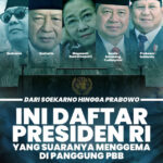 Presiden Prabowo Subianto, Indonesia, Nasional, PBB